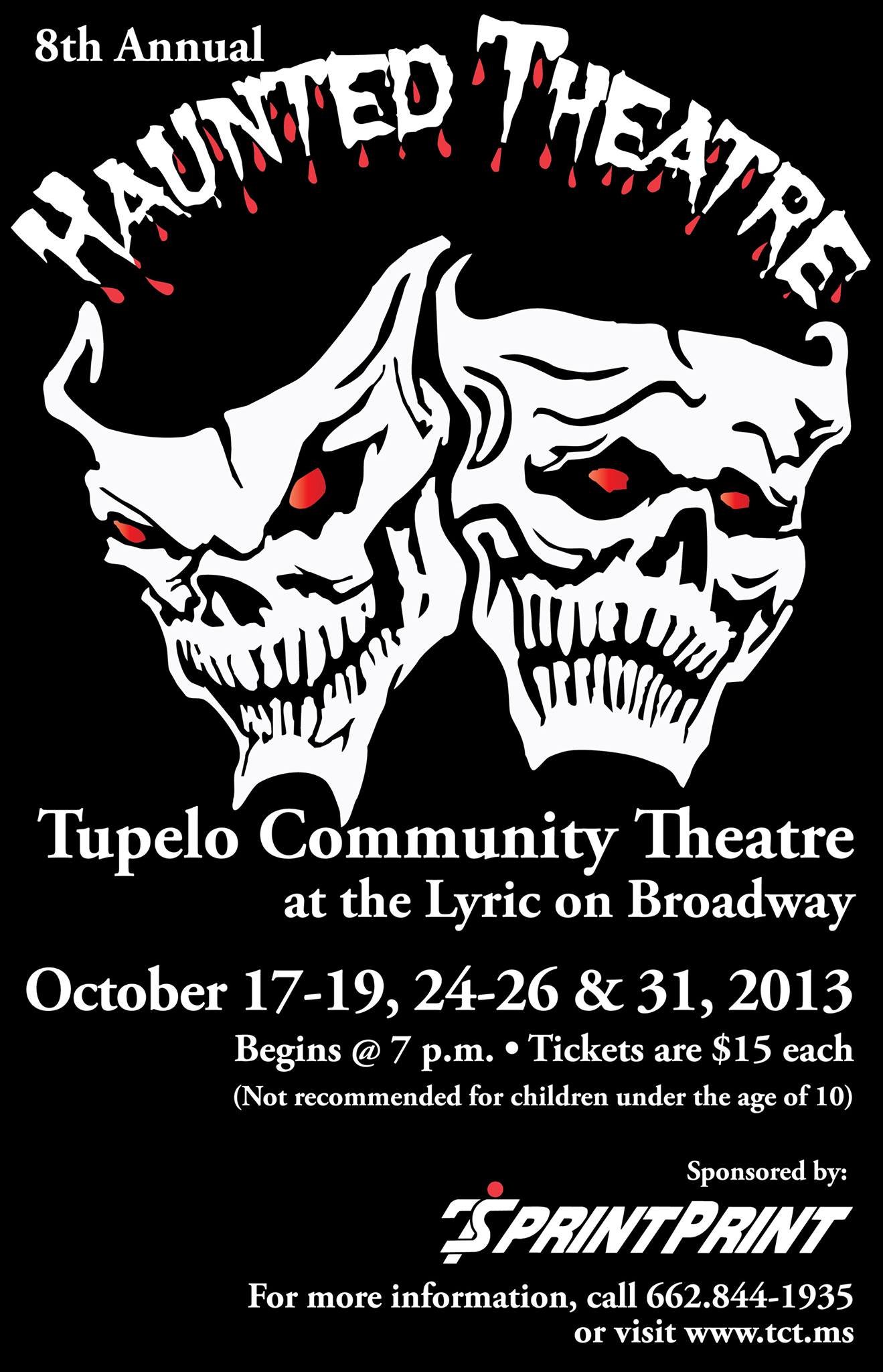2013 - Haunted Theatre Poster