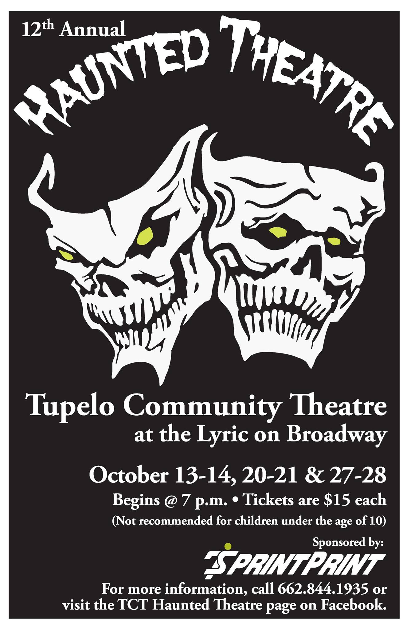 2017 - Haunted Theatre Poster