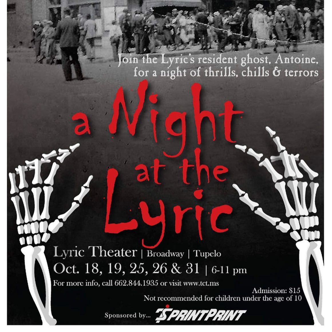 2019 - Haunted Theatre Poster